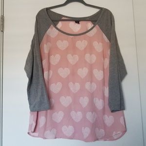 Torrid heart top!